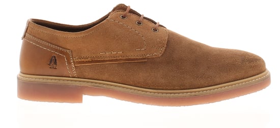 Hush Puppies Heren Schoenen Slimme Man Suède Leren Tan - Image 2