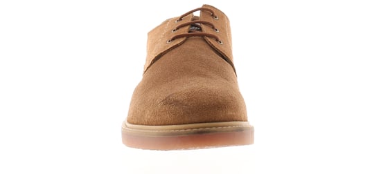 Hush Puppies Heren Schoenen Slimme Man Suède Leren Tan - Image 3