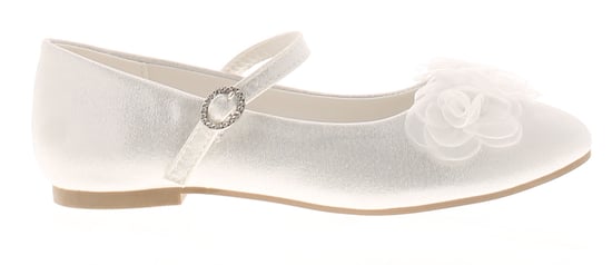 Princess Stardust Girls Party Shoes Chiffon white - Image 2