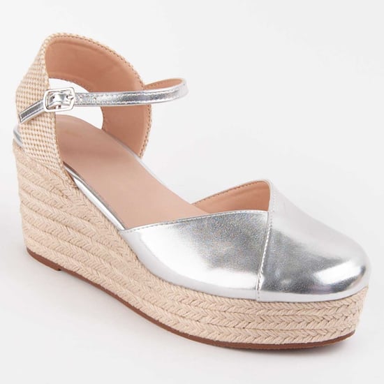 Montevita Wedge Espadrille Balenci3 Silver - Image 2
