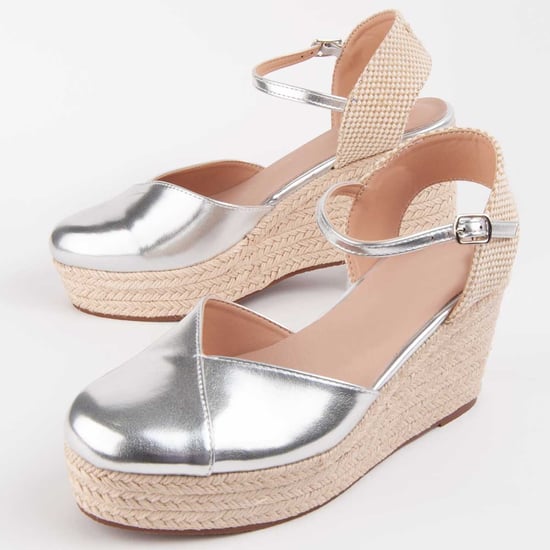 Montevita Wedge Espadrille Balenci3 Silver - Image 6