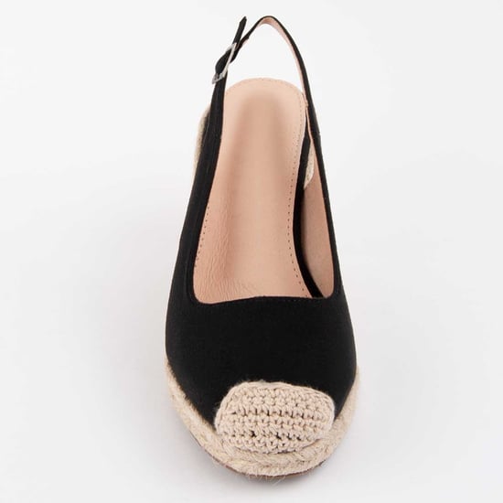 Montevita Wedge Espadrille Balenci7 Black - Image 3