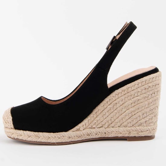 Montevita Wedge Espadrille Balenci7 Black - Image 4
