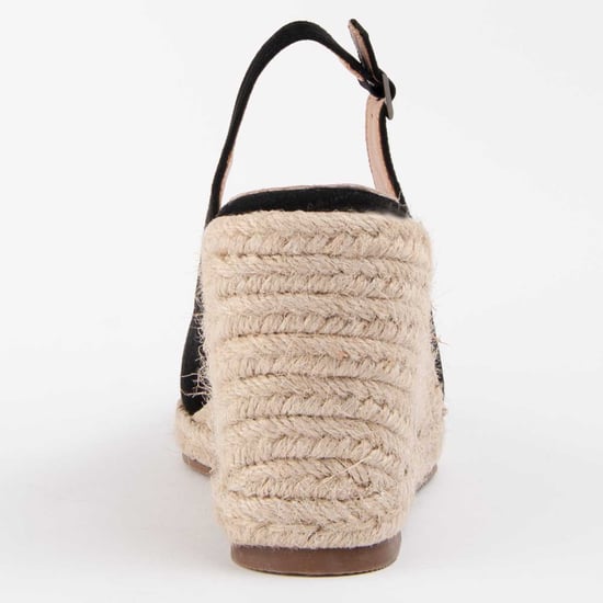Montevita Wedge Espadrille Balenci7 Black - Image 5