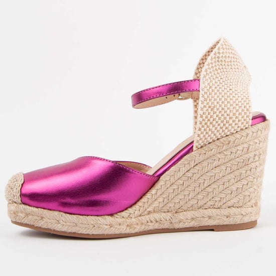 Montevita Wedge Espadrille Balenci4 Fuxia - Image 4