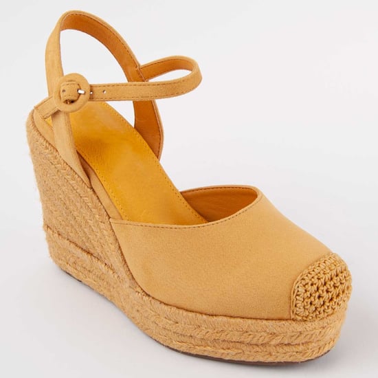 Montevita Espadrilles Met Een Sleehak Balenci10 Geel - Image 2