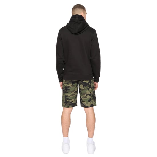 Crosshatch Herr Camtort Hoodie (Svart) - Image 2
