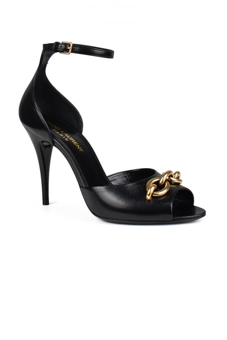 Saint Laurent Sandalen Le Maillon Zwart - Image 3