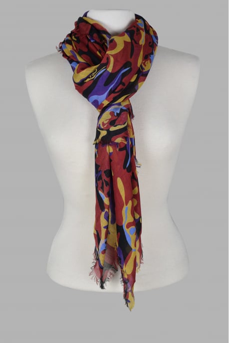 Alexander McQueen sjaal rood - Image 2