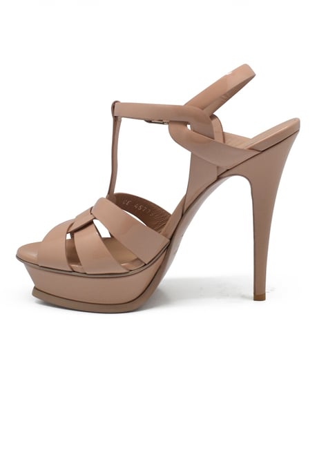 Saint Laurent Tribute Sandalen Roze - Image 4