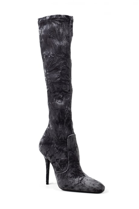 Saint Laurent Talia Laarzen Grijs - Image 3
