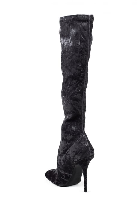 Saint Laurent Talia Laarzen Grijs - Image 4