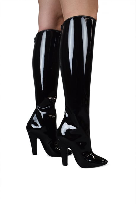 Saint Laurent Laarzen 68 Zwart - Image 2