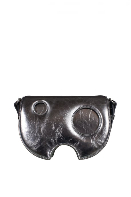 Off-White Burrow schoudertas zilver - Image 1