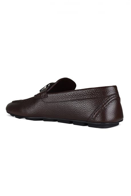 Valentino Garavani Mocassins Vlogo Bruin - Image 3