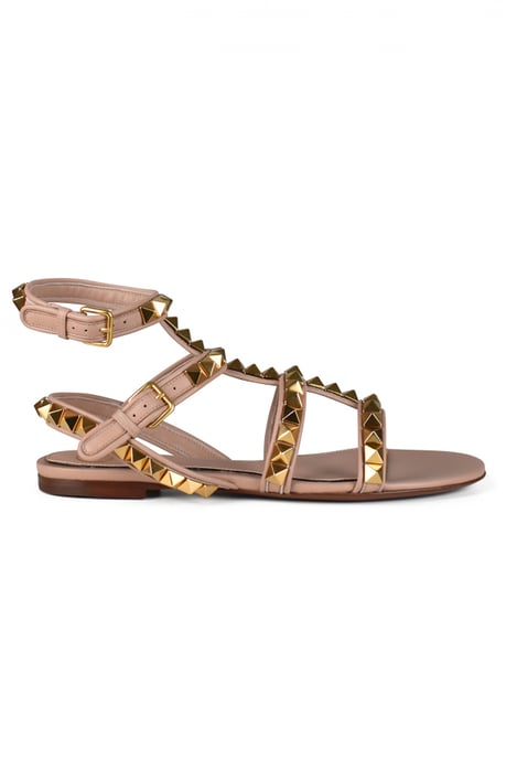 Valentino Garavani Rockstud Sandaler Rosa - Image 1