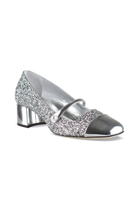 Jimmy Choo Elisa 45 Pumps Zilver - Image 2