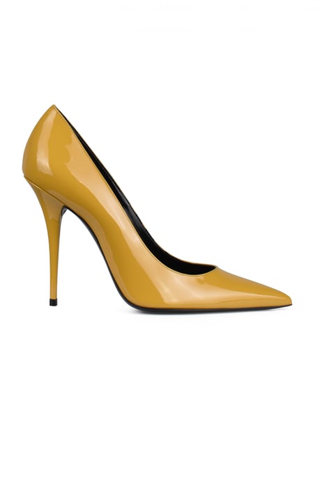 Saint Laurent Instinct 100 pompen geel - Image 1