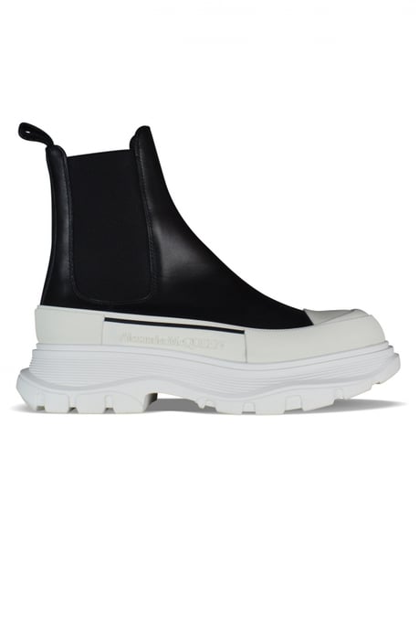 Alexander McQueen Tread Slick enkellaarzen zwart - Image 1