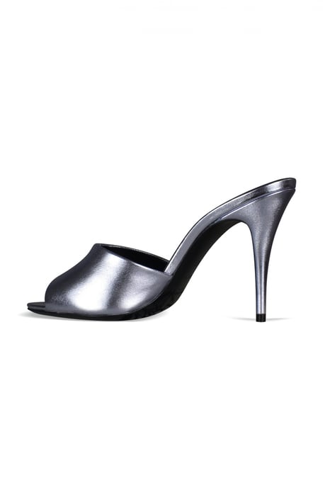 Saint Laurent LA 16 Muiltjes Zilver - Image 4
