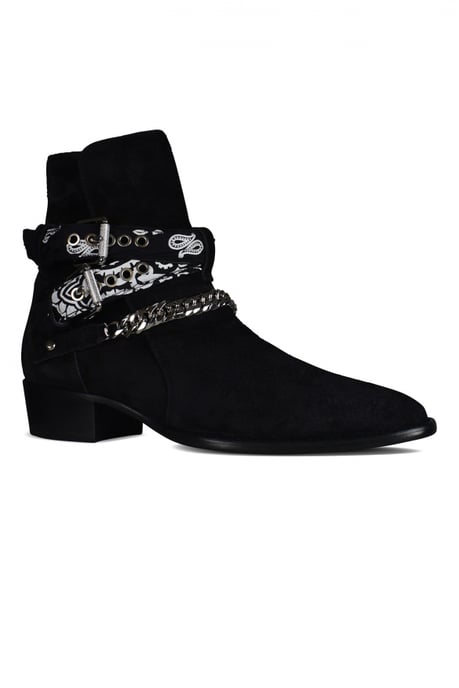 AMIRI Bottinen Bandana Gesp Zwart - Image 2