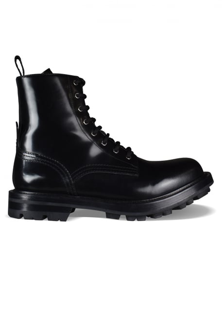 Alexander McQueen wandel-enkellaarzen zwart - Image 1