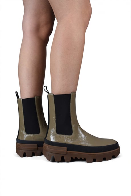 Moncler Coralyne enkellaarzen bruin - Image 2