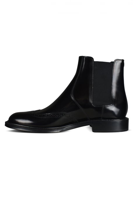 Saint Laurent Chelsea Laarzen Legerzwart - Image 3