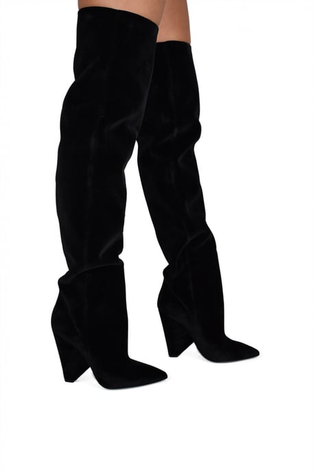 Saint Laurent Niki Laarzen Zwart - Image 2