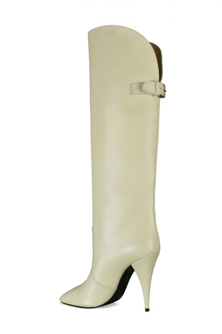 Saint Laurent Harper Boots Nude - Image 3