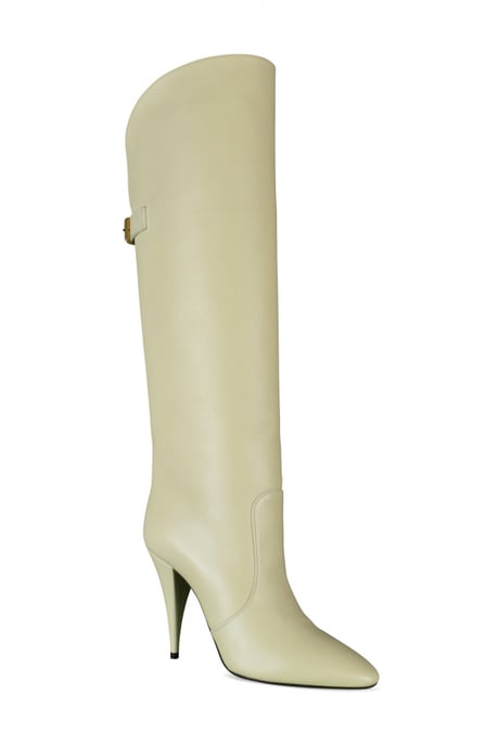 Saint Laurent Harper Boots Nude - Image 4