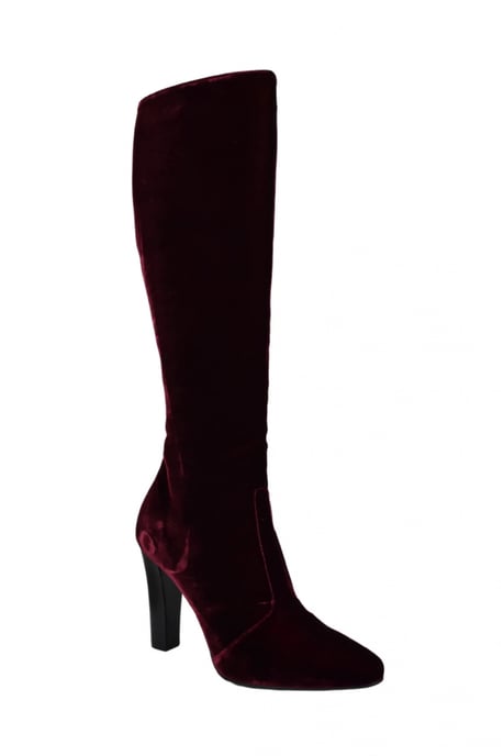 Saint Laurent Laarzen Lily Bordeaux Bordeaux - Image 3