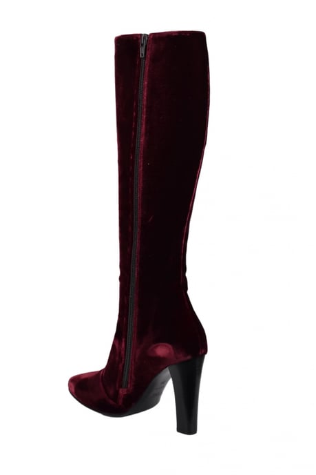 Saint Laurent Laarzen Lily Bordeaux Bordeaux - Image 4