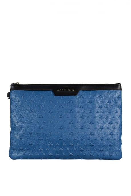 Jimmy Choo Derek clutch bag Blue - Image 1
