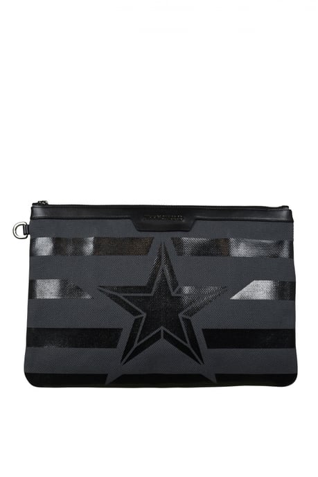 Jimmy Choo Derek clutch grijs - Image 1
