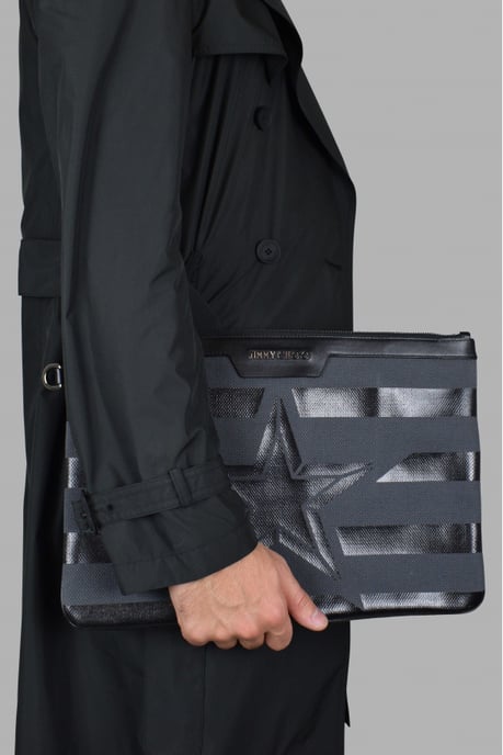 Jimmy Choo Derek clutch grijs - Image 2