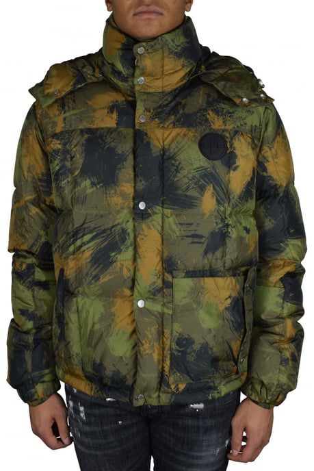 Off-White Off-White omkeerbare jas groen - Image 1