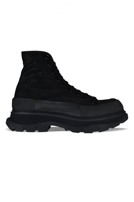 Alexander McQueen Sneakers Tread Slick Zwart - Image 1