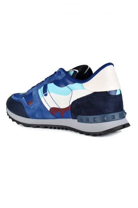 Valentino Garavani Sneakers Rockrunner Blauw - Image 3