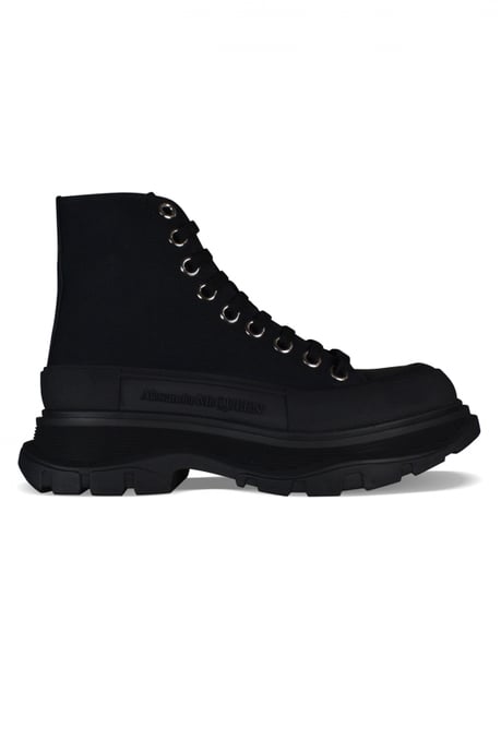 Alexander McQueen Sneakers Tread Slick Zwart - Image 1
