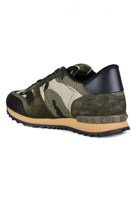 Valentino Garavani-sneakers Rockrunner Kaki - Image 3