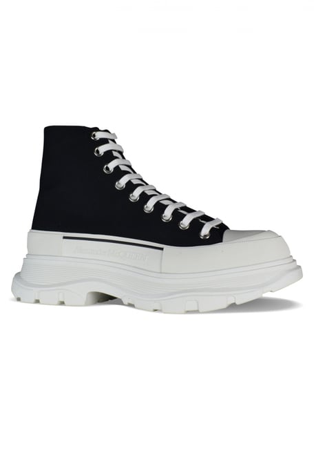 Alexander McQueen Sneakers Tread Slick Zwart - Image 3