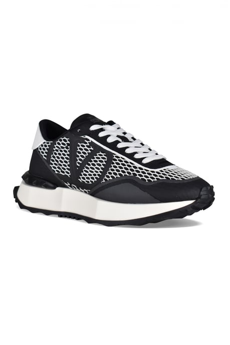 Valentino Garavani Netrunner Sneakers Zwart - Image 2