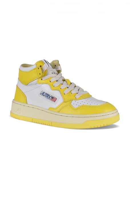 Autry Mid Medalist Sneakers Yellow - Image 2