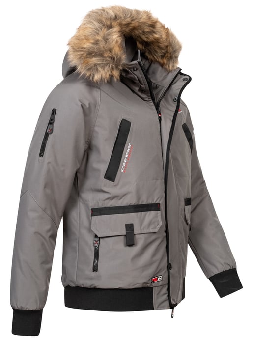 Arctic Seven Heren Winterjas – Grijs - Image 4