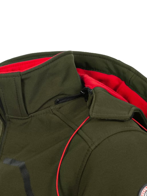 Arctic Seven Softshell Jas voor heren Overgangsjas - Olijfrood - Image 5