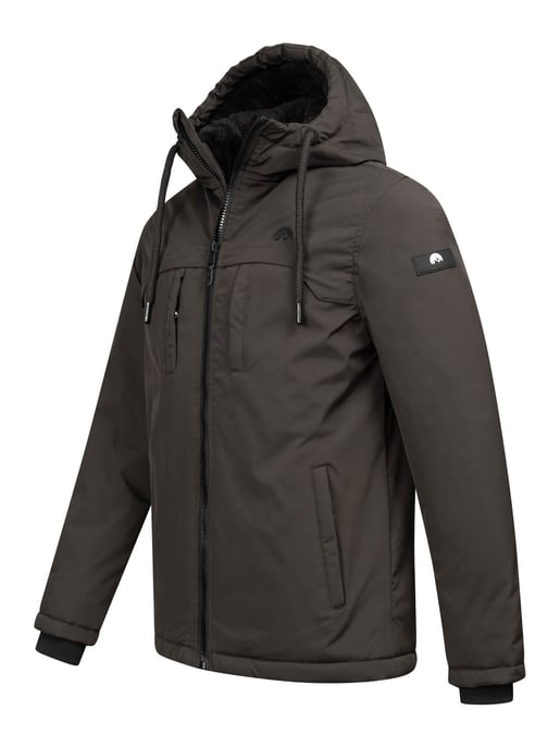 Arctic Seven Heren Winterjas Donkergrijs - Image 4