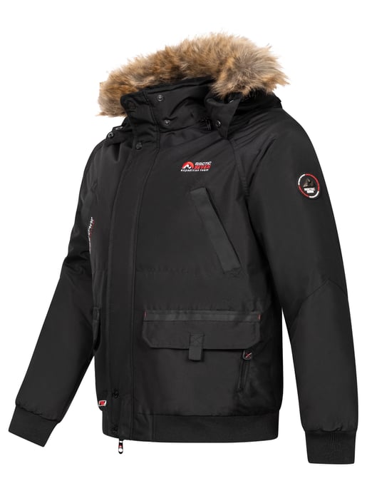 Arctic Seven Heren Winterjas – Zwart - Image 3