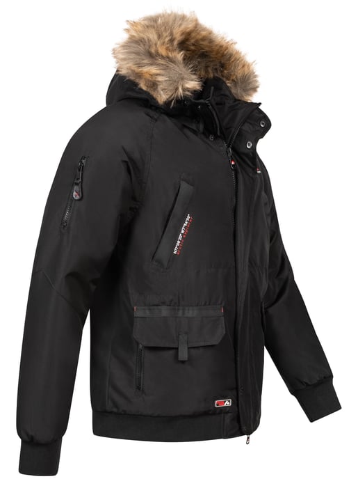 Arctic Seven Heren Winterjas – Zwart - Image 4