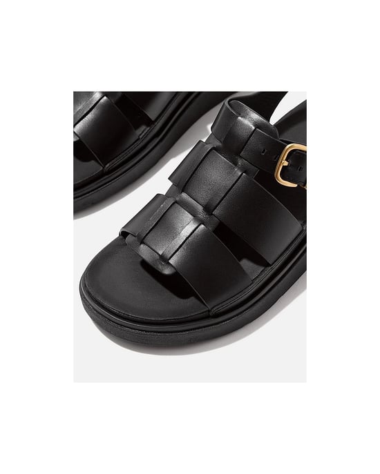 FitFlop Dames Gen-FF Leren Visserssandalen - Image 3